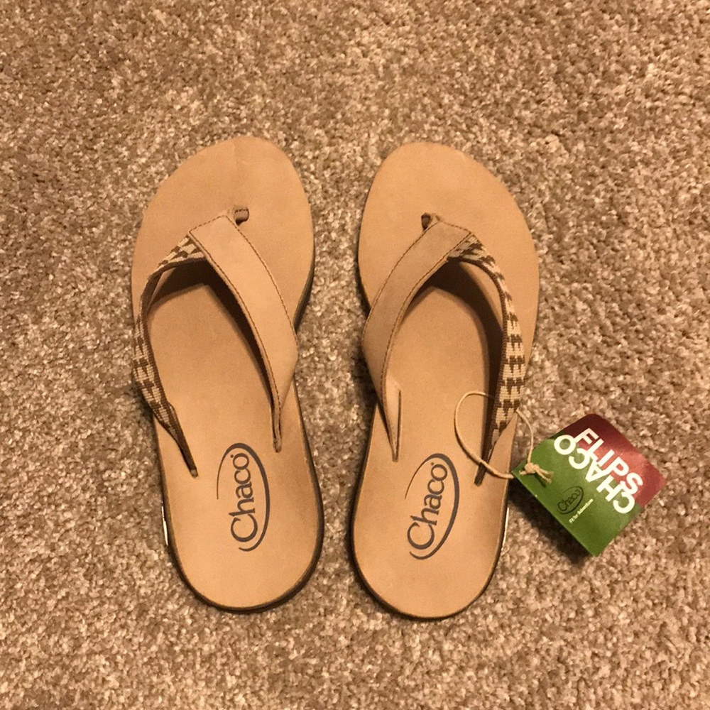 Brand new Chaco flip flops